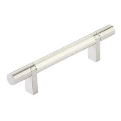 Emtek Select 4" CC Rectangular Bar Stem Bar Cabinet Pull by Emtek