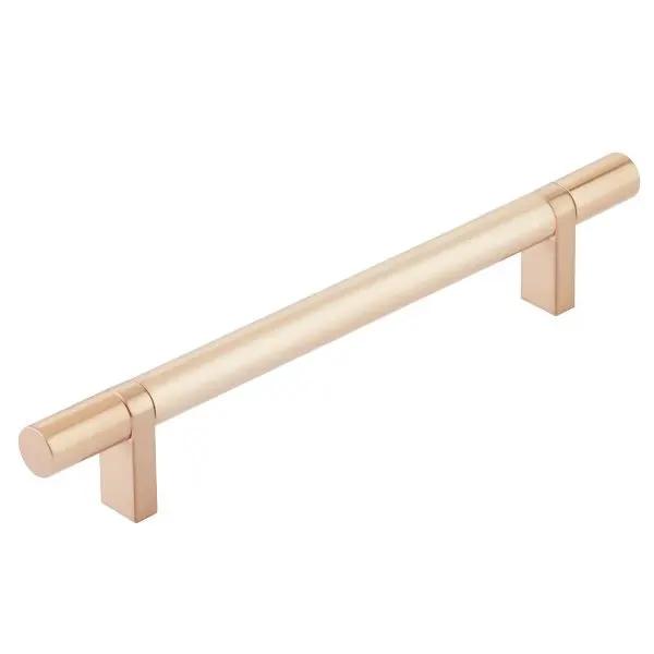 Emtek Select 6" CC Rectangular Bar Stem Bar Cabinet Pull by Emtek