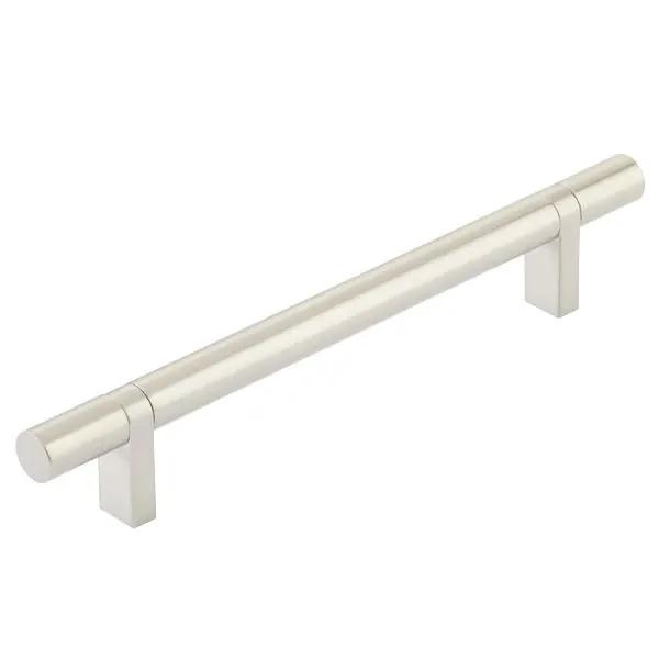 Emtek Select 6" CC Rectangular Bar Stem Bar Cabinet Pull by Emtek