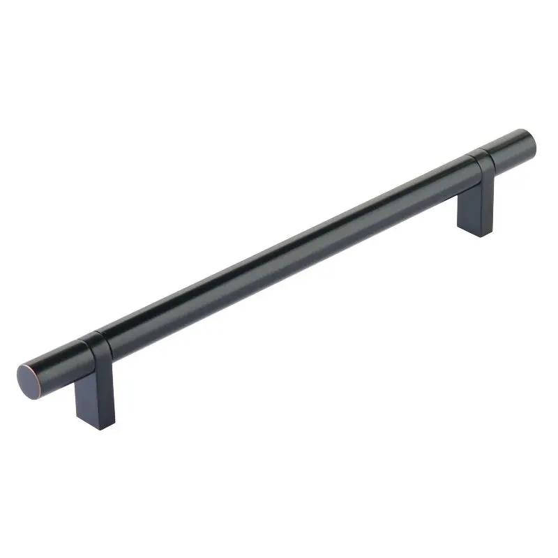 Emtek Select 8" CC Rectangular Bar Stem Bar Cabinet Pull by Emtek