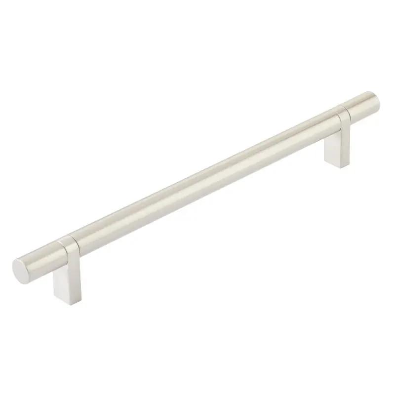 Emtek Select 8" CC Rectangular Bar Stem Bar Cabinet Pull by Emtek