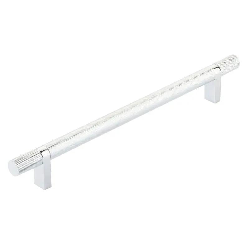 polished chrome cabinet pull