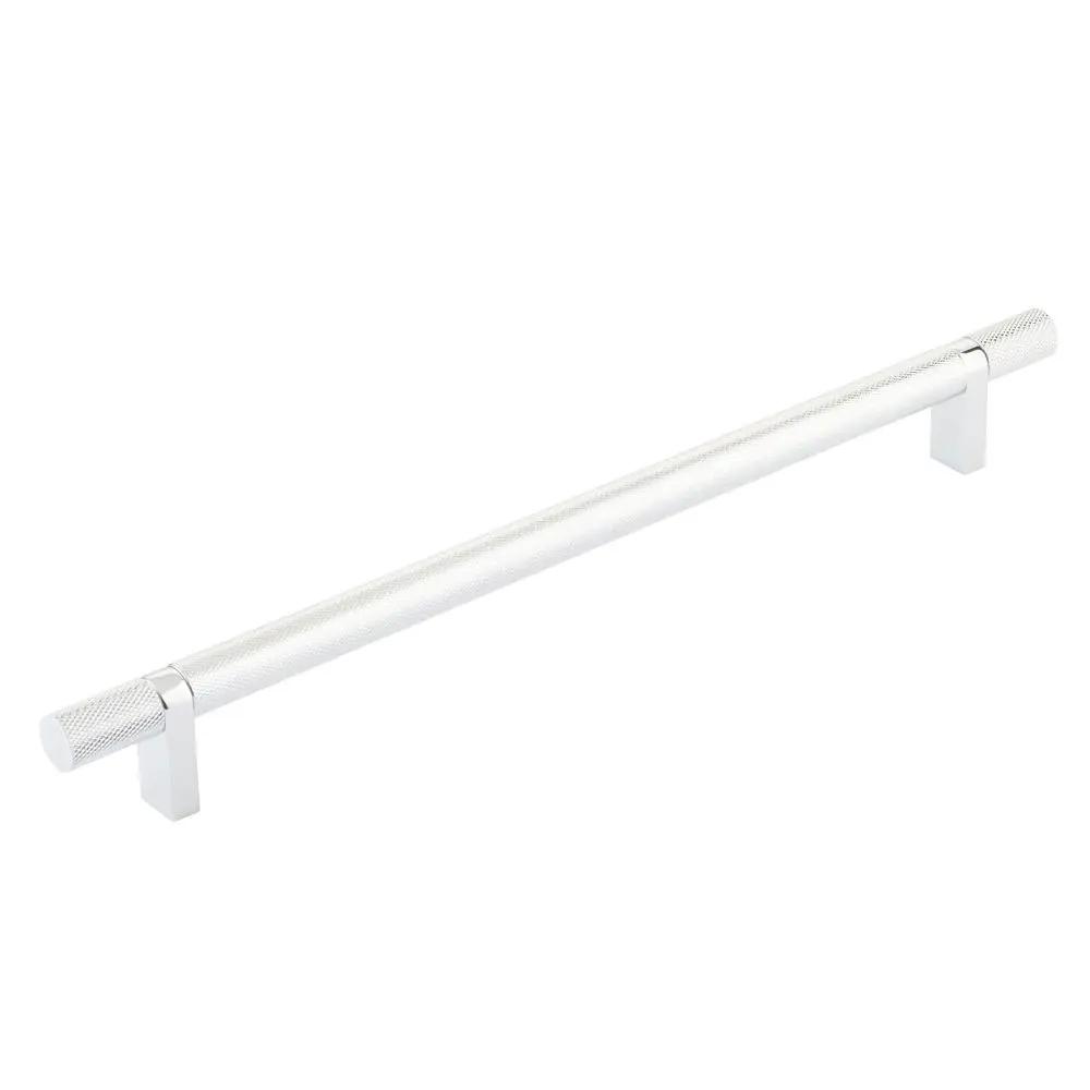 polished chrome cabinet pull