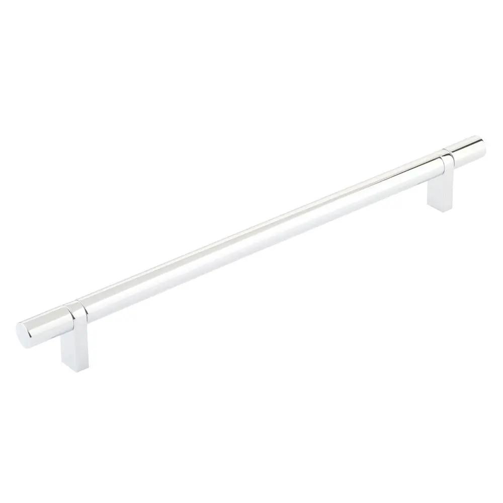 polished chrome cabinet pull