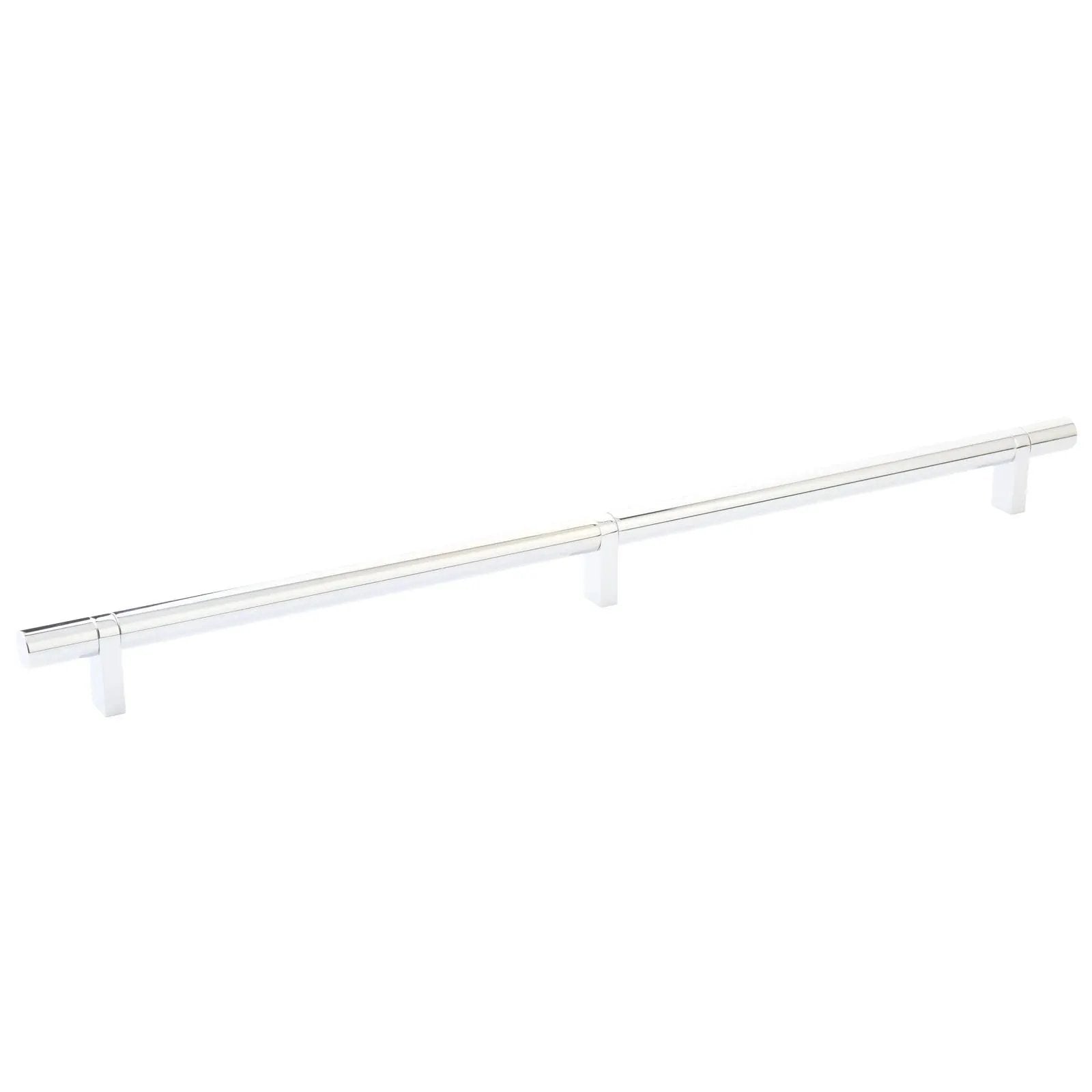 polished chrome cabinet pull