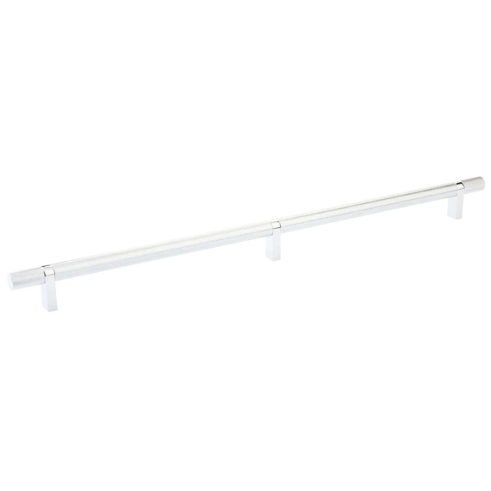 polished chrome cabinet pull