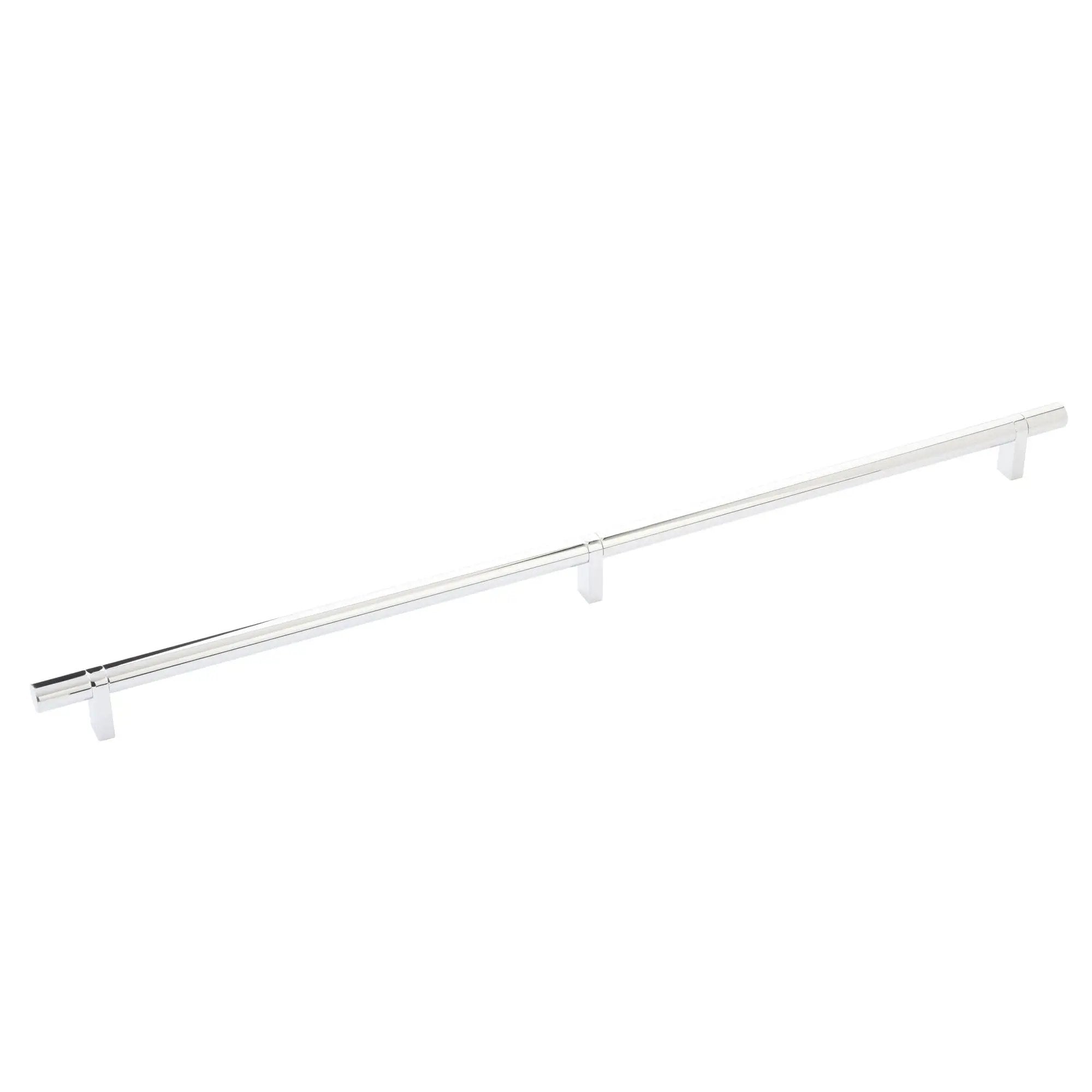 polished chrome cabinet pull