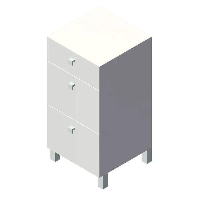 Lacava Plaza 14" Free-Standing Cabinet by Lacava