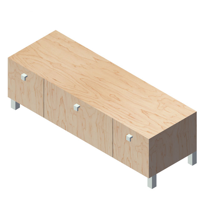 Lacava Plaza 40" Free-Standing Bench by Lacava