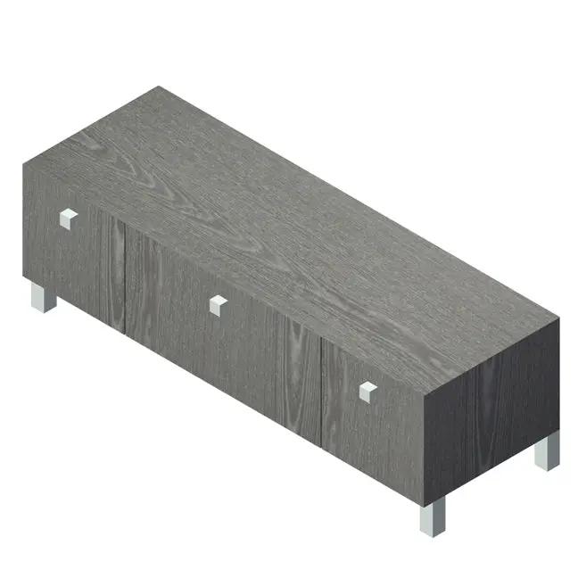 Lacava Plaza 40" Free-Standing Bench by Lacava