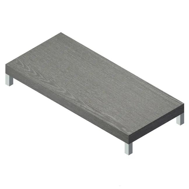 Lacava Plaza 40" Free-Standing Bench by Lacava