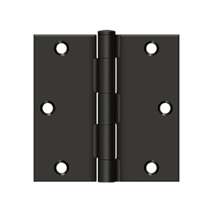 Deltana 3-1/2" x 3-1/2" Square Hinge