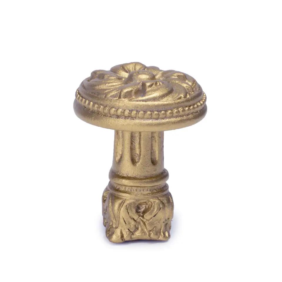 Carpe Diem Acanthus I and Beaded Knob with Column Base Rosette Style by Carpe Diem