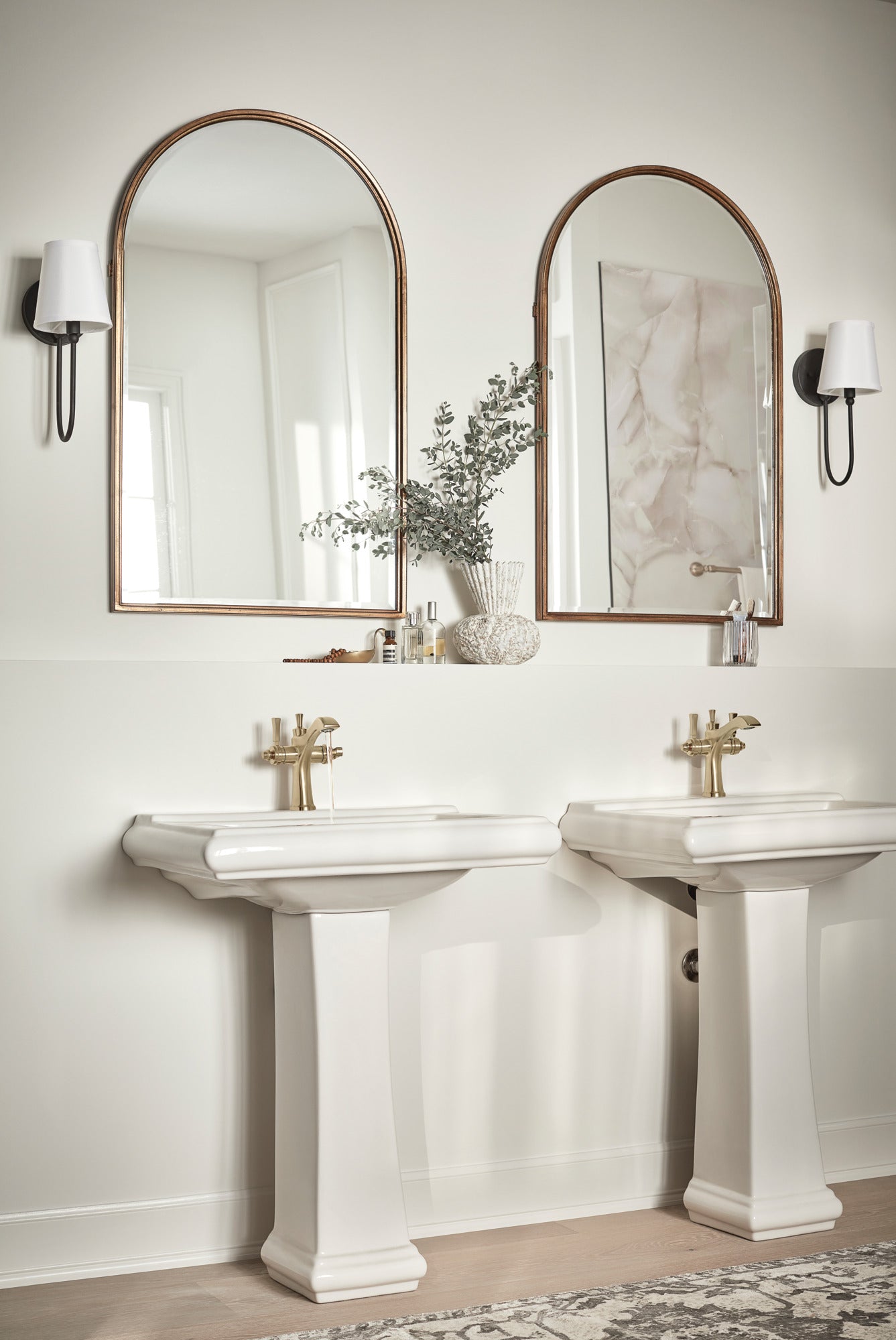 champagne bronze bathroom faucet