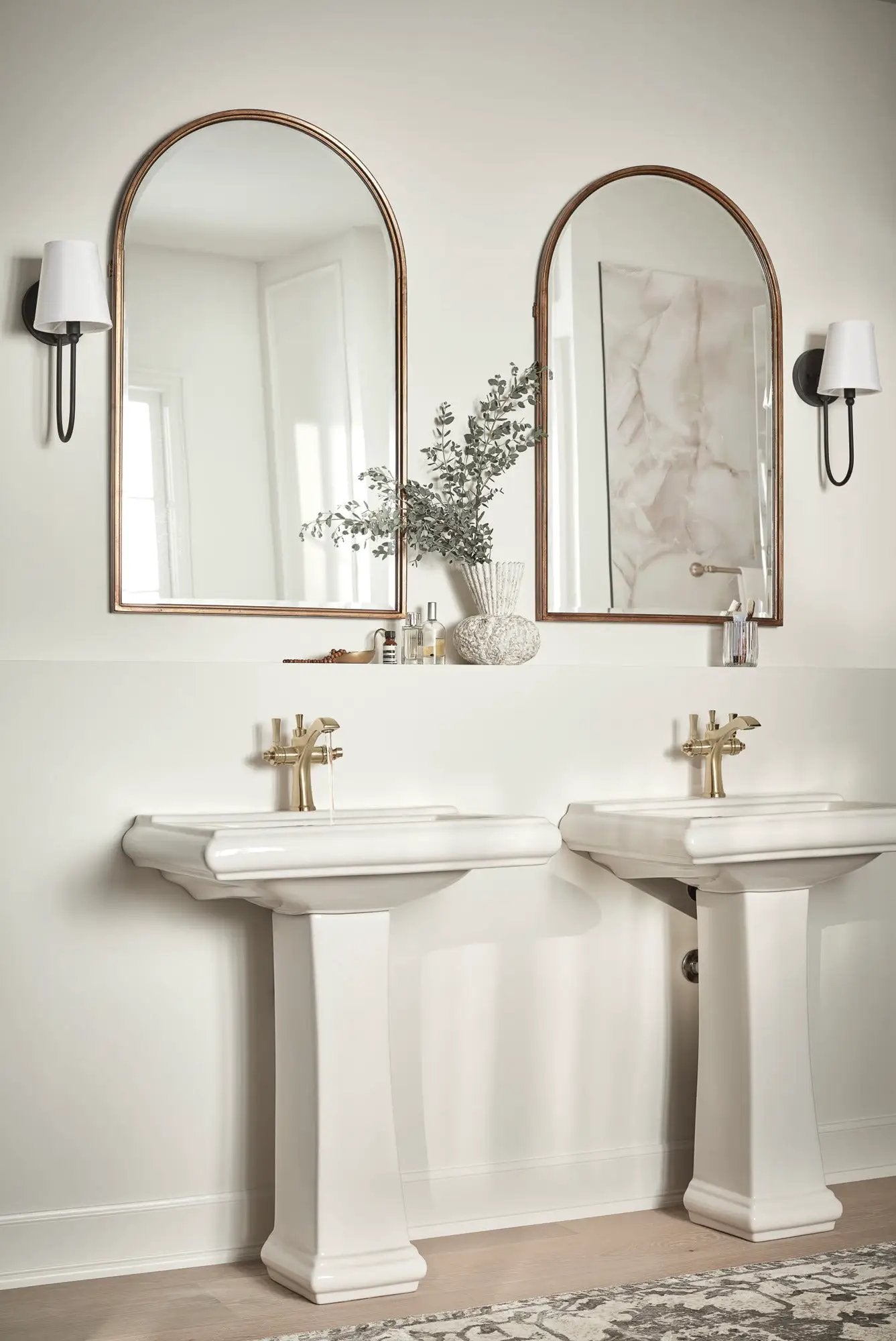 champagne bronze bathroom faucet