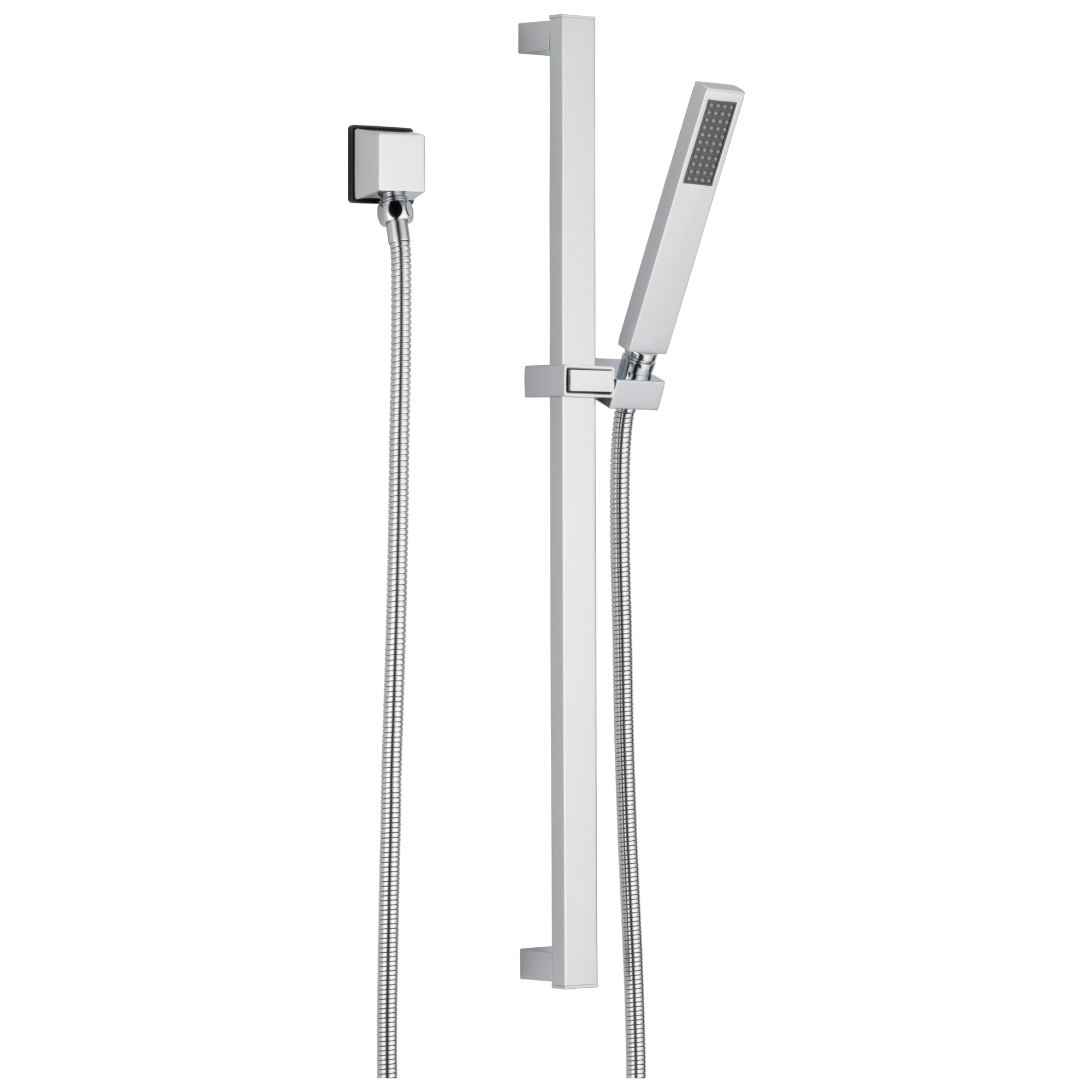 chrome hand shower