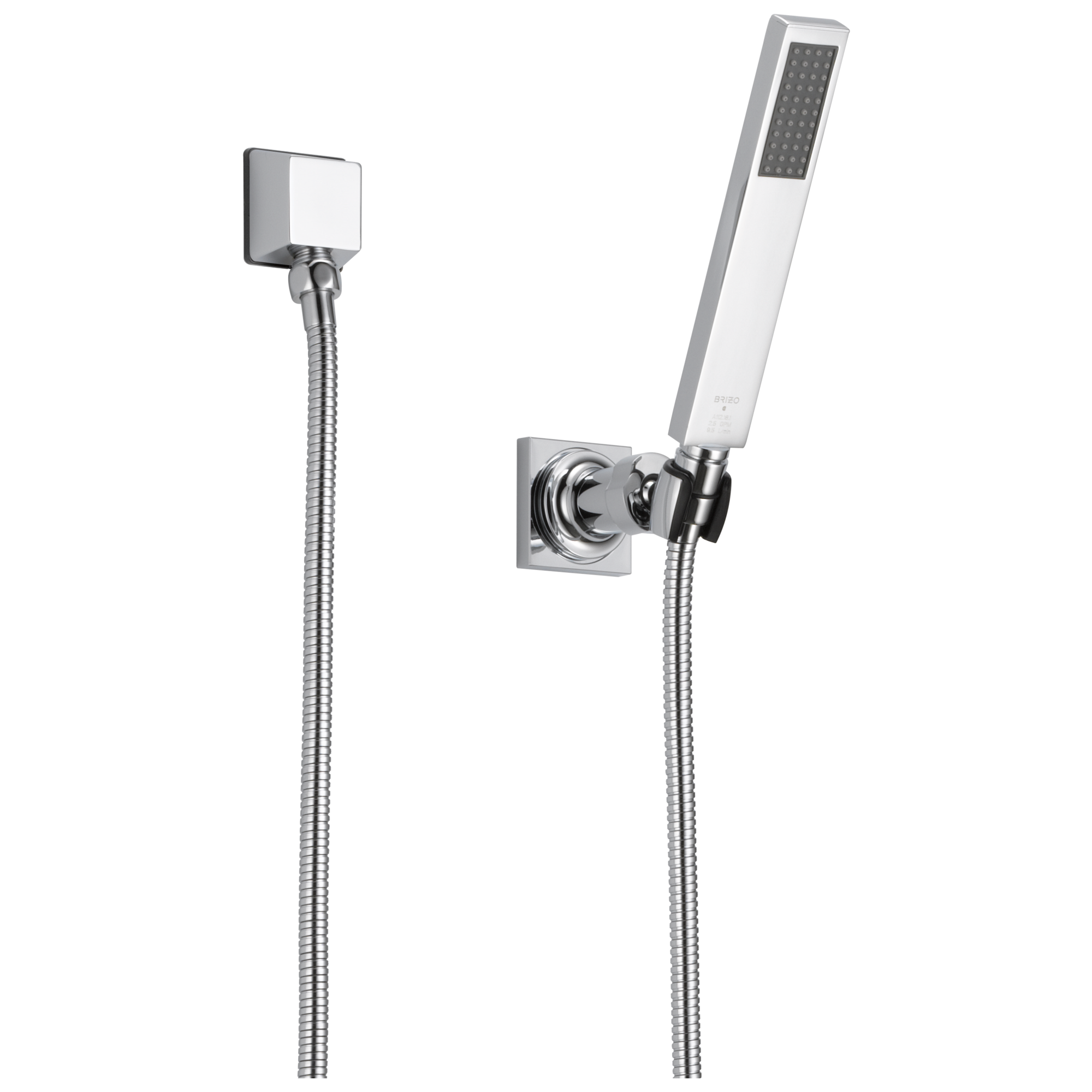 chrome hand shower