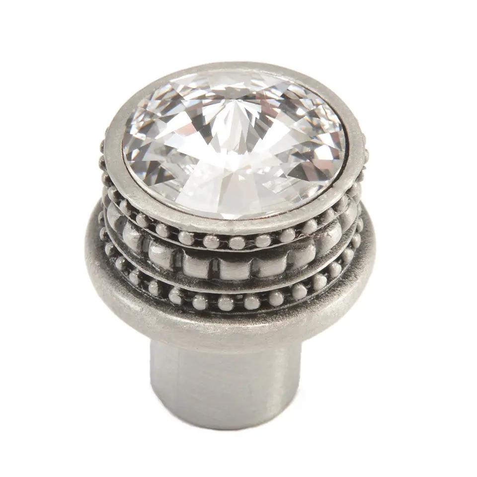 Carpe Diem Caché I Medium Round Knob - Decorated with Swarovski Crystals by Carpe Diem