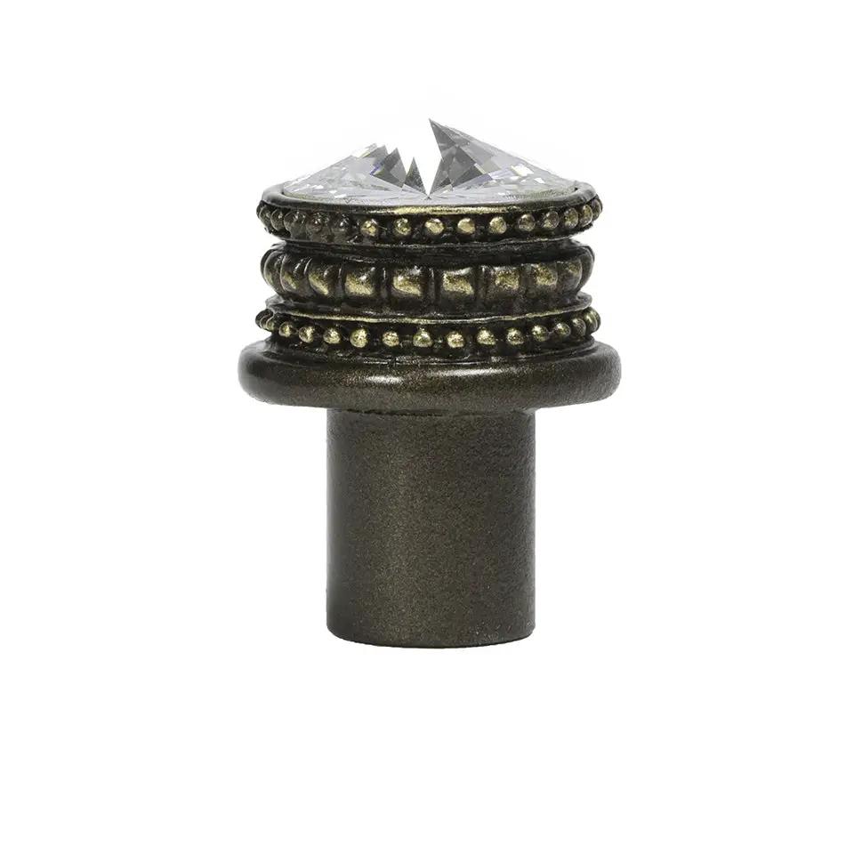 Carpe Diem Caché I Medium Round Knob - Decorated with Swarovski Crystals by Carpe Diem