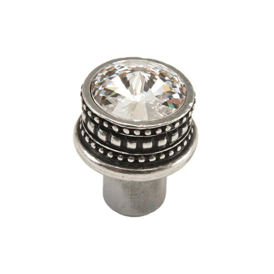 Carpe Diem Caché I Medium Round Knob - Decorated with Swarovski Crystals by Carpe Diem
