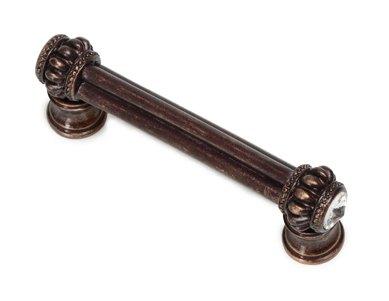 Carpe Diem Caché I Double Crystal Pull with Flared Foot - Decorated with Swarovski Crystals by Carpe Diem