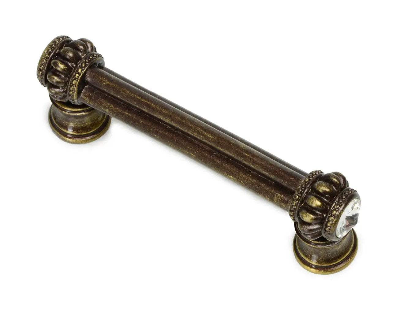 Carpe Diem Caché I Double Crystal Pull with Flared Foot - Decorated with Swarovski Crystals by Carpe Diem