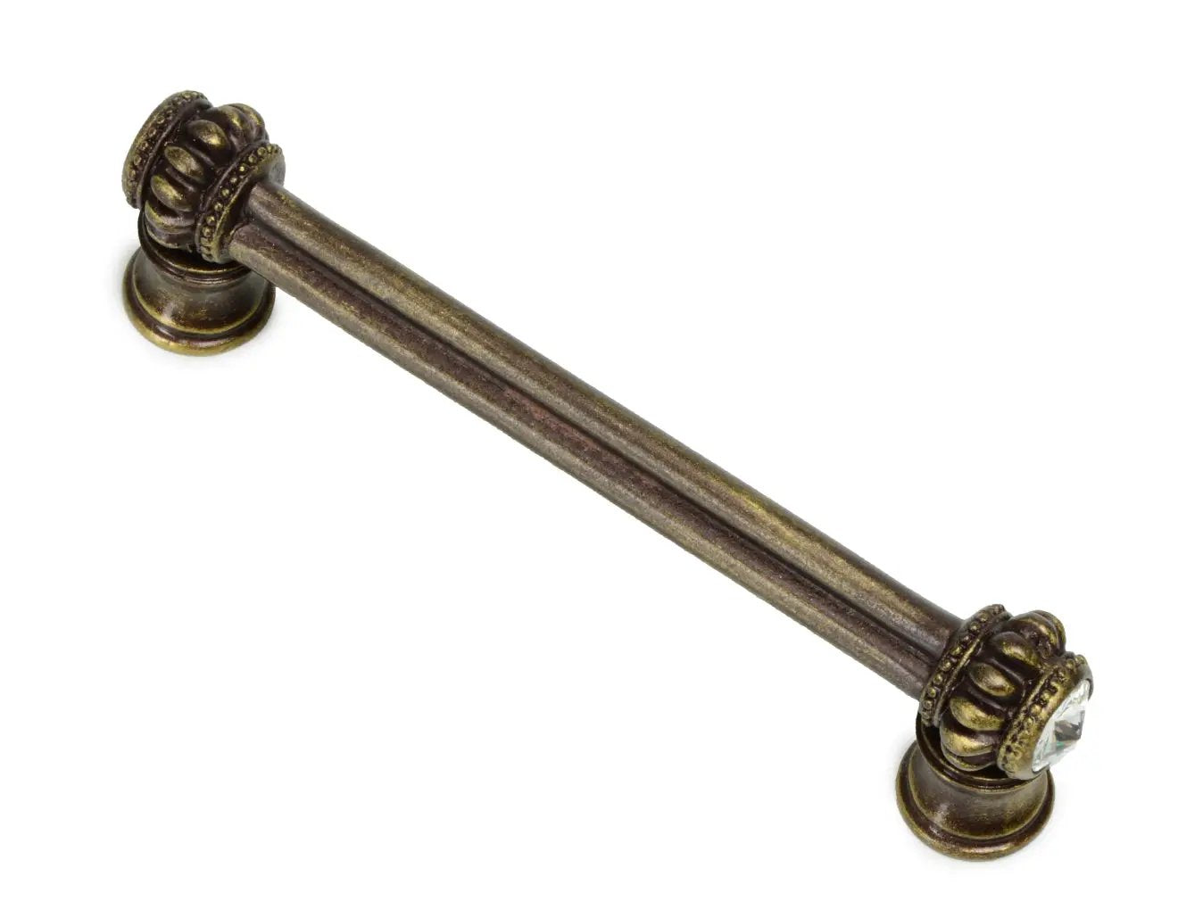 Carpe Diem Caché I Double Crystal Pull with Flared Foot - Decorated with Swarovski Crystals by Carpe Diem