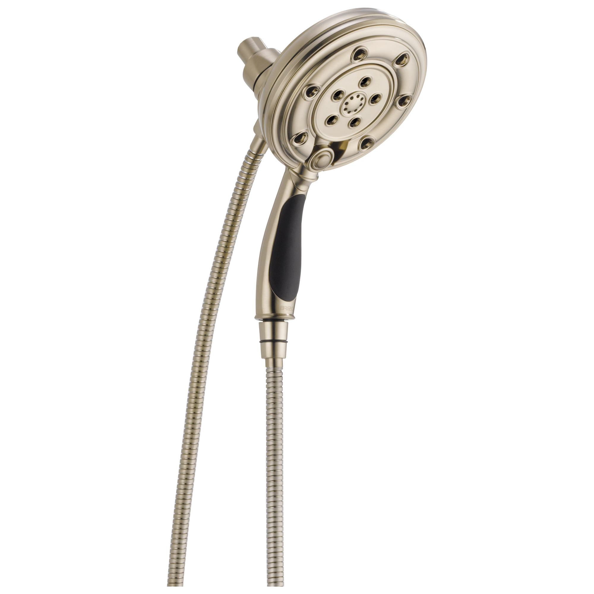 brushed nickel shower