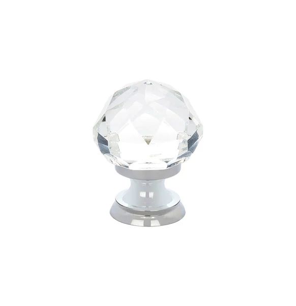 Emtek Diamond Glass Cabinet Knob