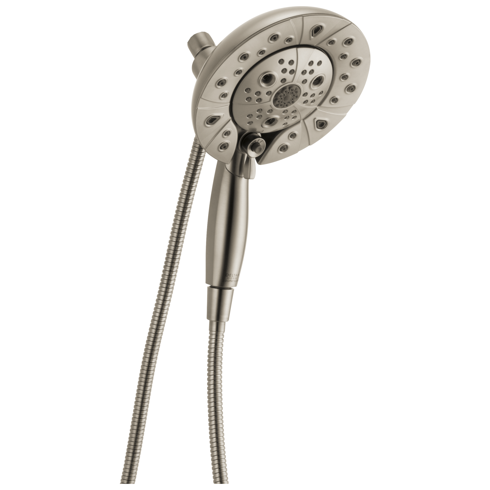 brushed nickel shower
