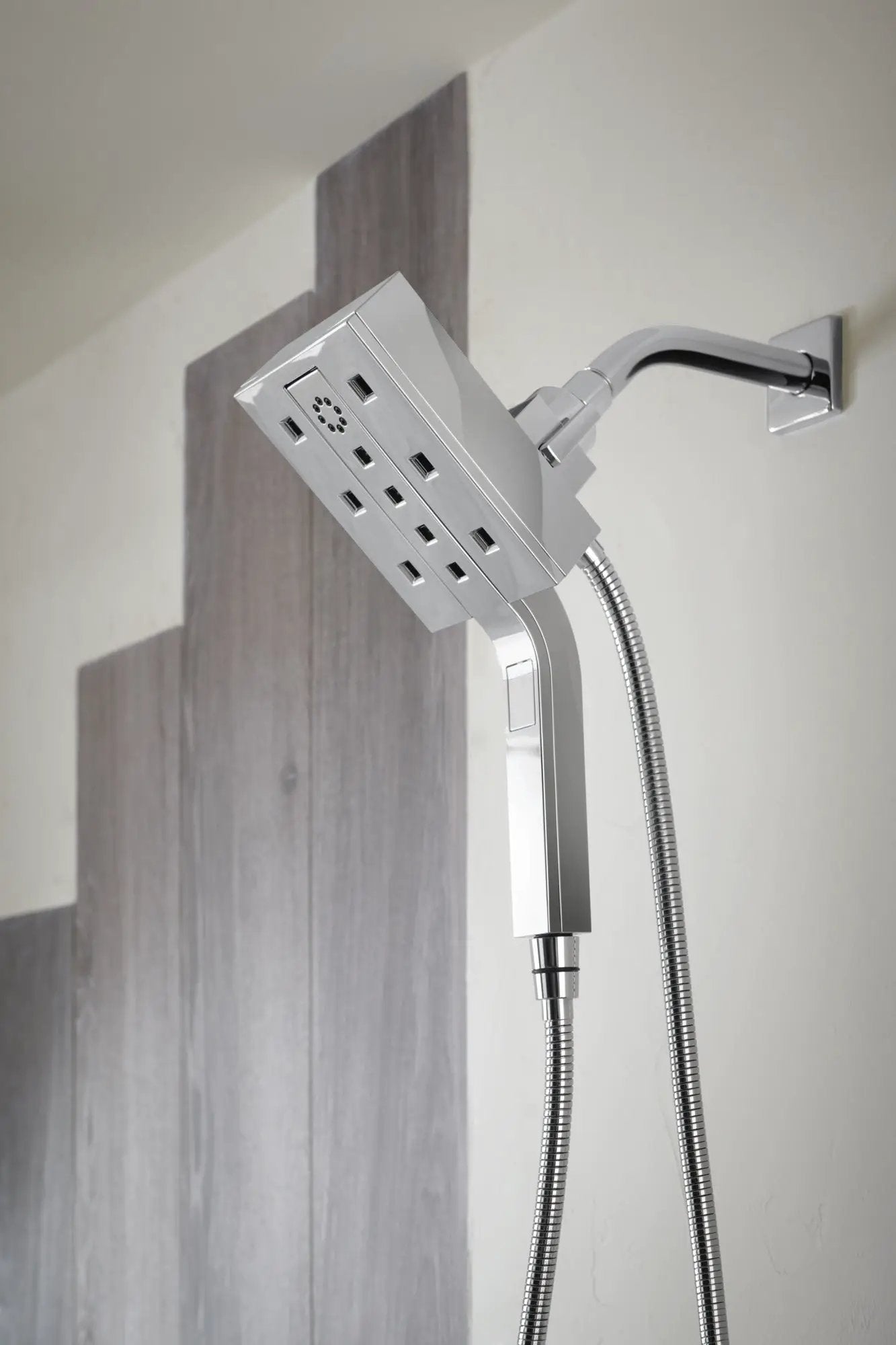 chrome shower