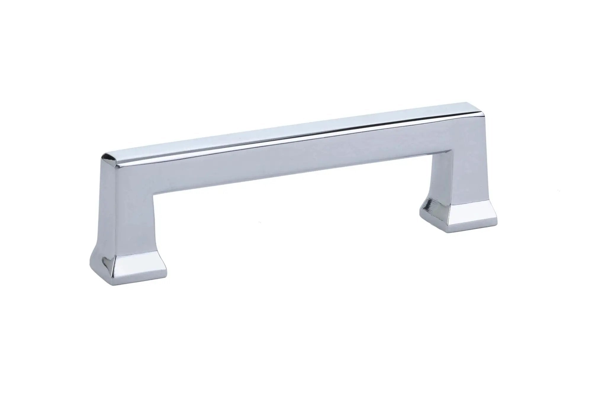polished chrome cabinet pull