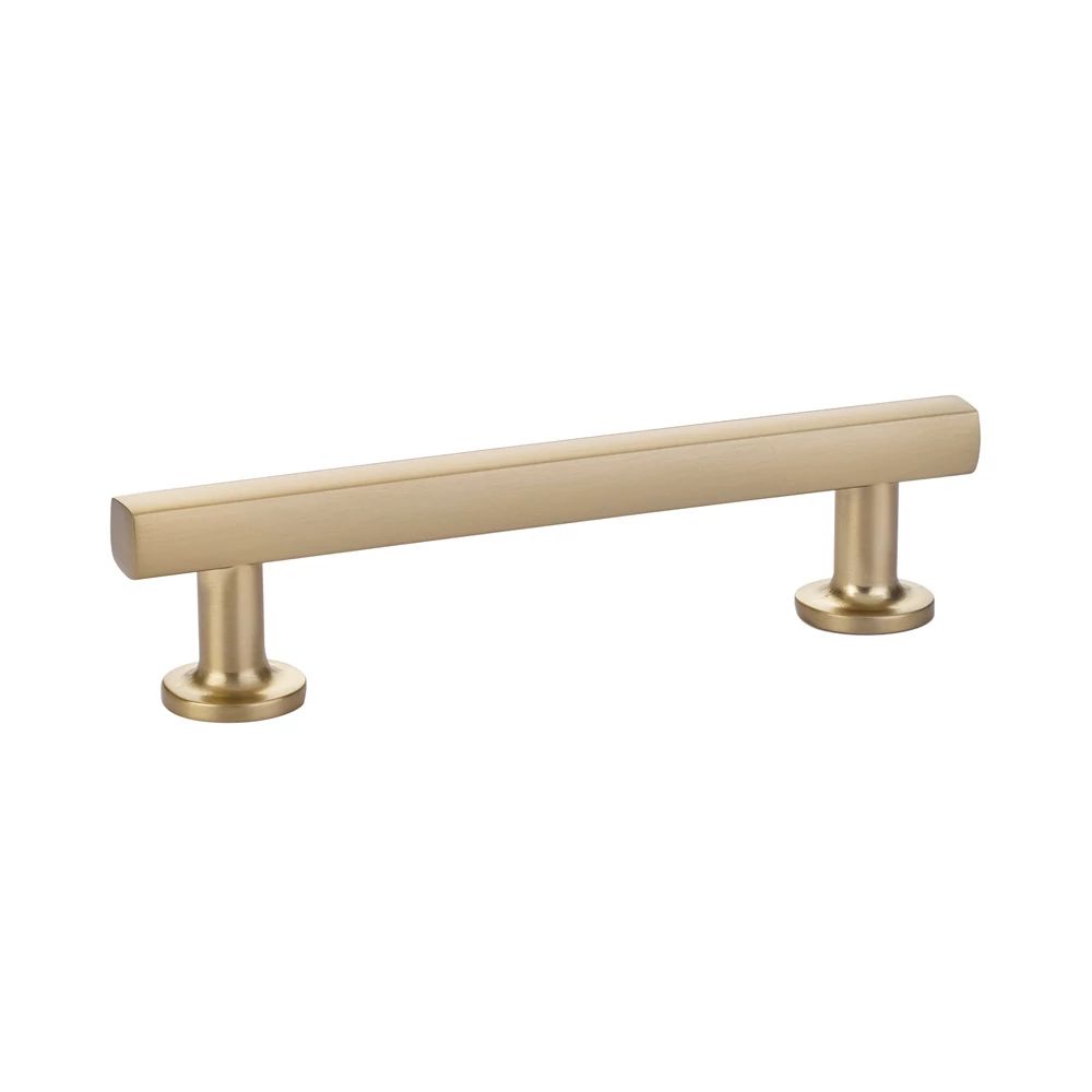 satin brass cabinet pull