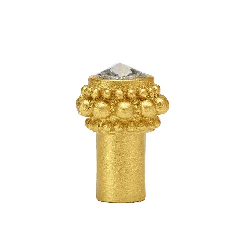 Carpe Diem Caché Iv Small Round Knob - Decorated with Swarovski Crystals by Carpe Diem