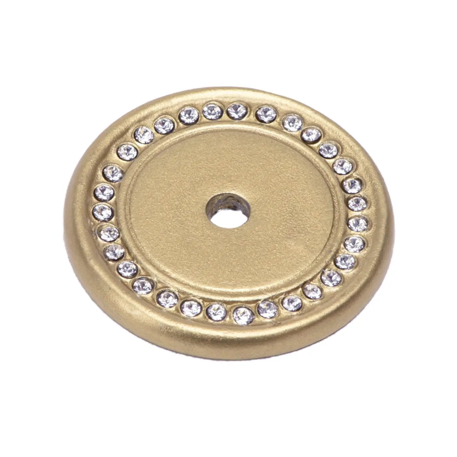 Carpe Diem Caché II Round Back Plate - Decorated with Swarovski Crystals by Carpe Diem