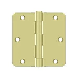 Deltana 3-1/2" x 3-1/2" x 1/4" Radius Hinge, Residential Thickness by Deltana