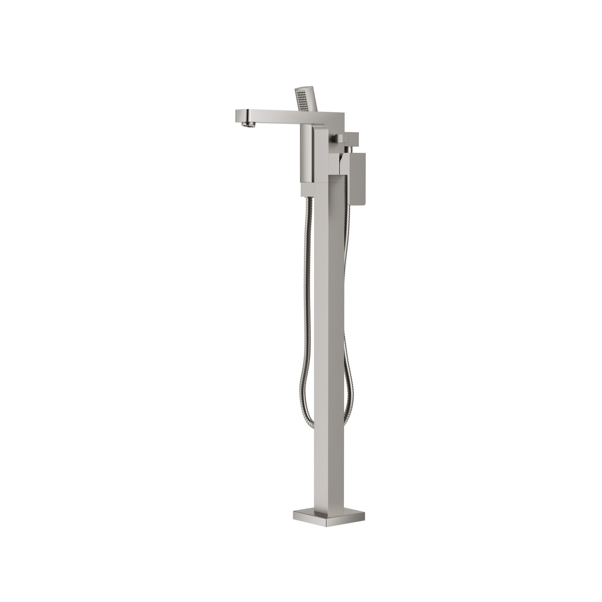 Aquabrass Madison Floormount Tub Filler with Handshower