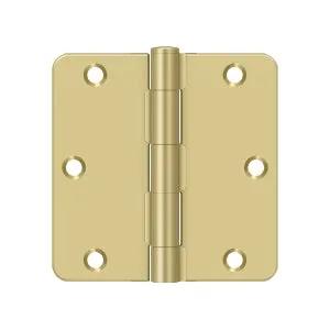 Deltana 3-1/2" x 3-1/2" x 1/4" Radius Hinge, Residential Thickness by Deltana
