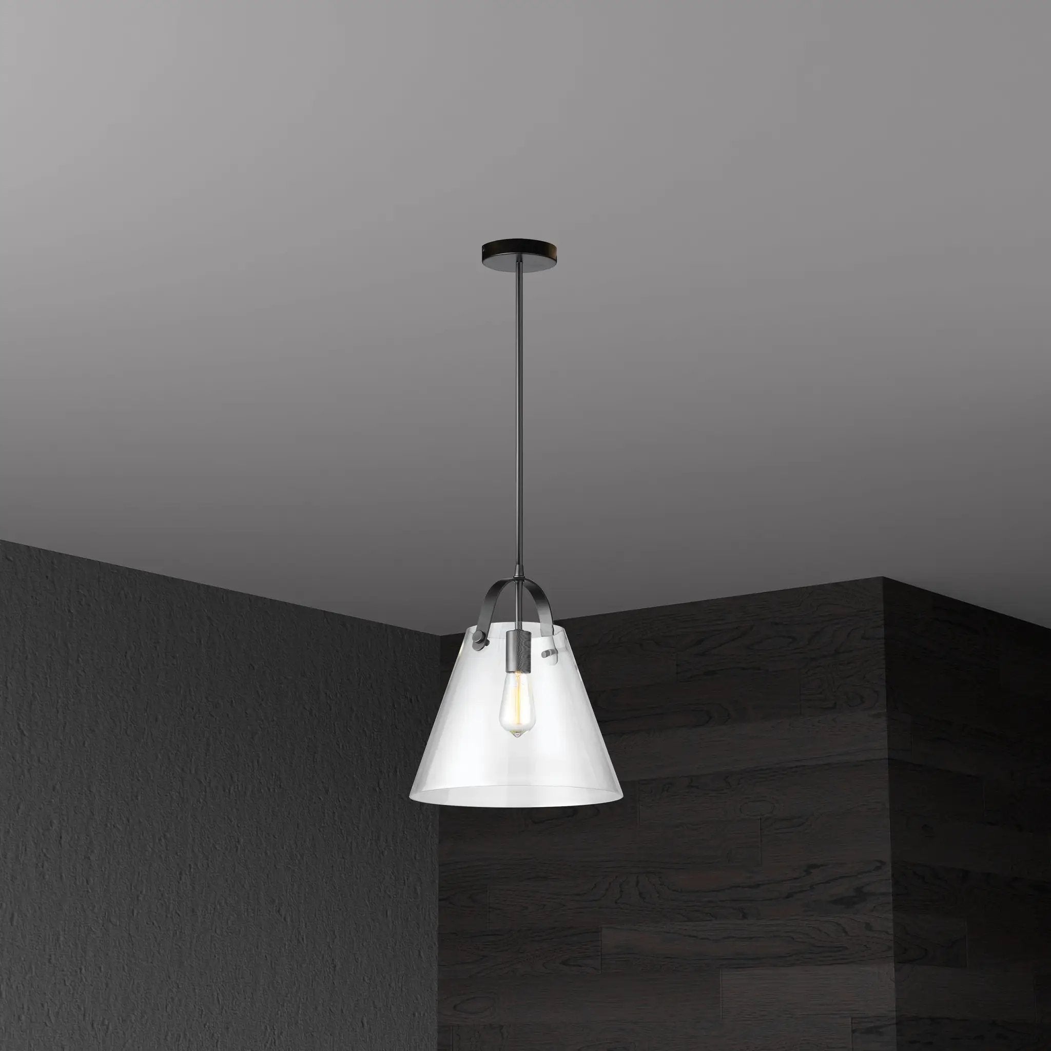 matte black pendants