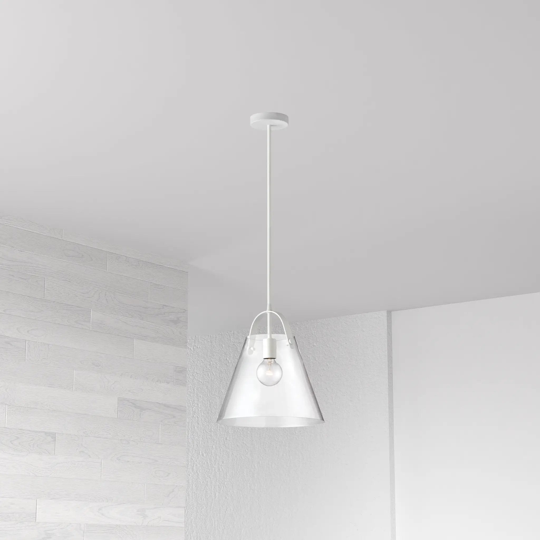 matte white pendants
