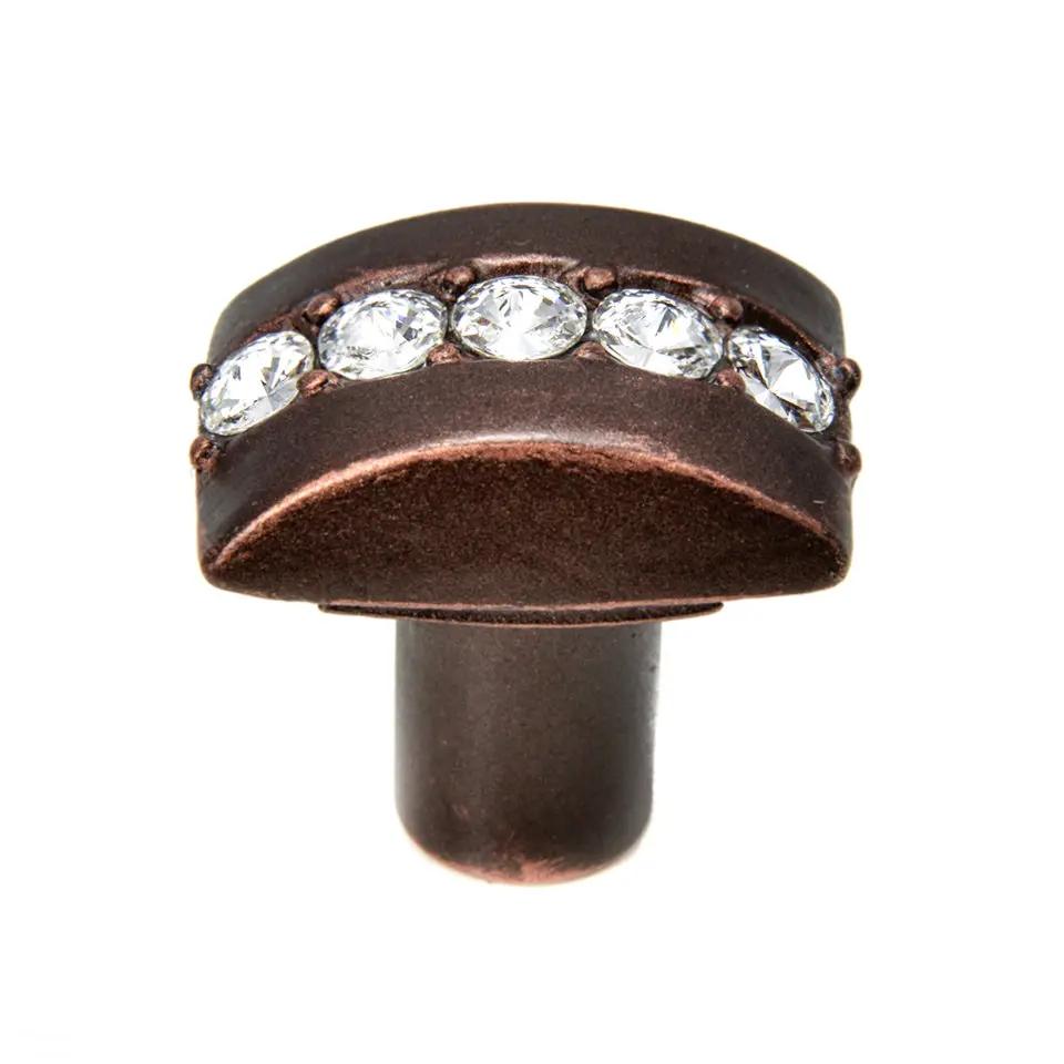 Carpe Diem Caché Iii Rectangle Knob - Decorated with Swarovski Crystals by Carpe Diem