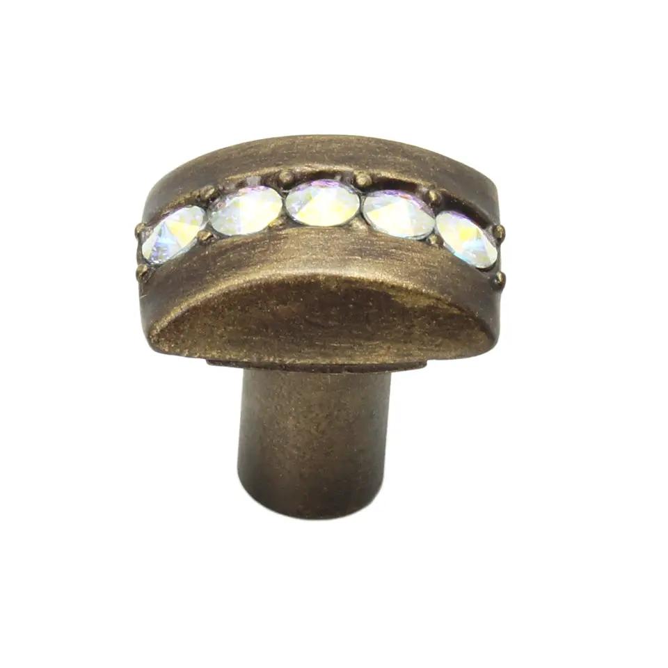 Carpe Diem Caché Iii Rectangle Knob - Decorated with Swarovski Crystals by Carpe Diem