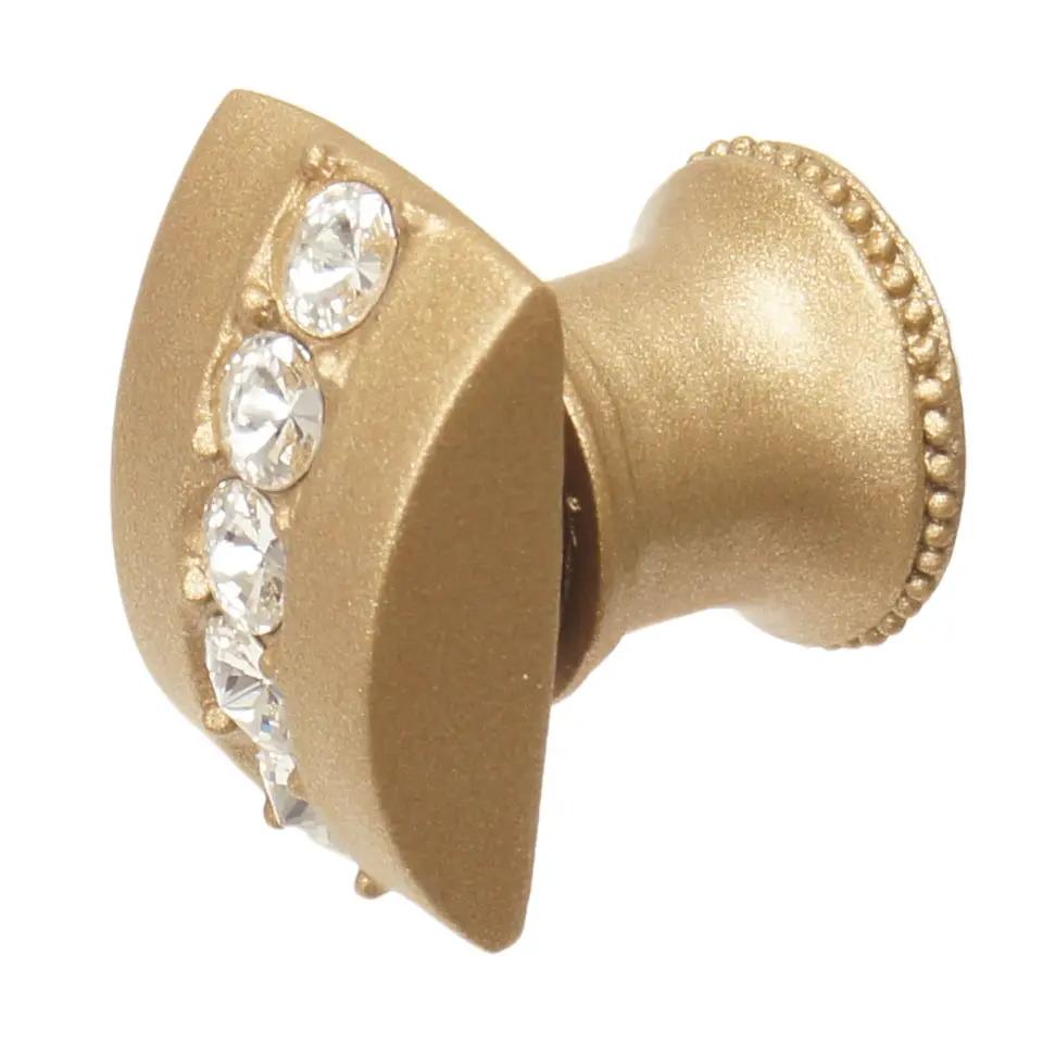 soft gold cabinet knob