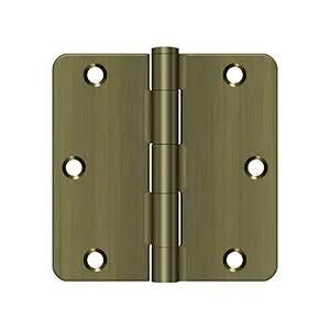 Deltana 3-1/2" x 3-1/2" x 1/4" Radius Hinge, Residential Thickness by Deltana