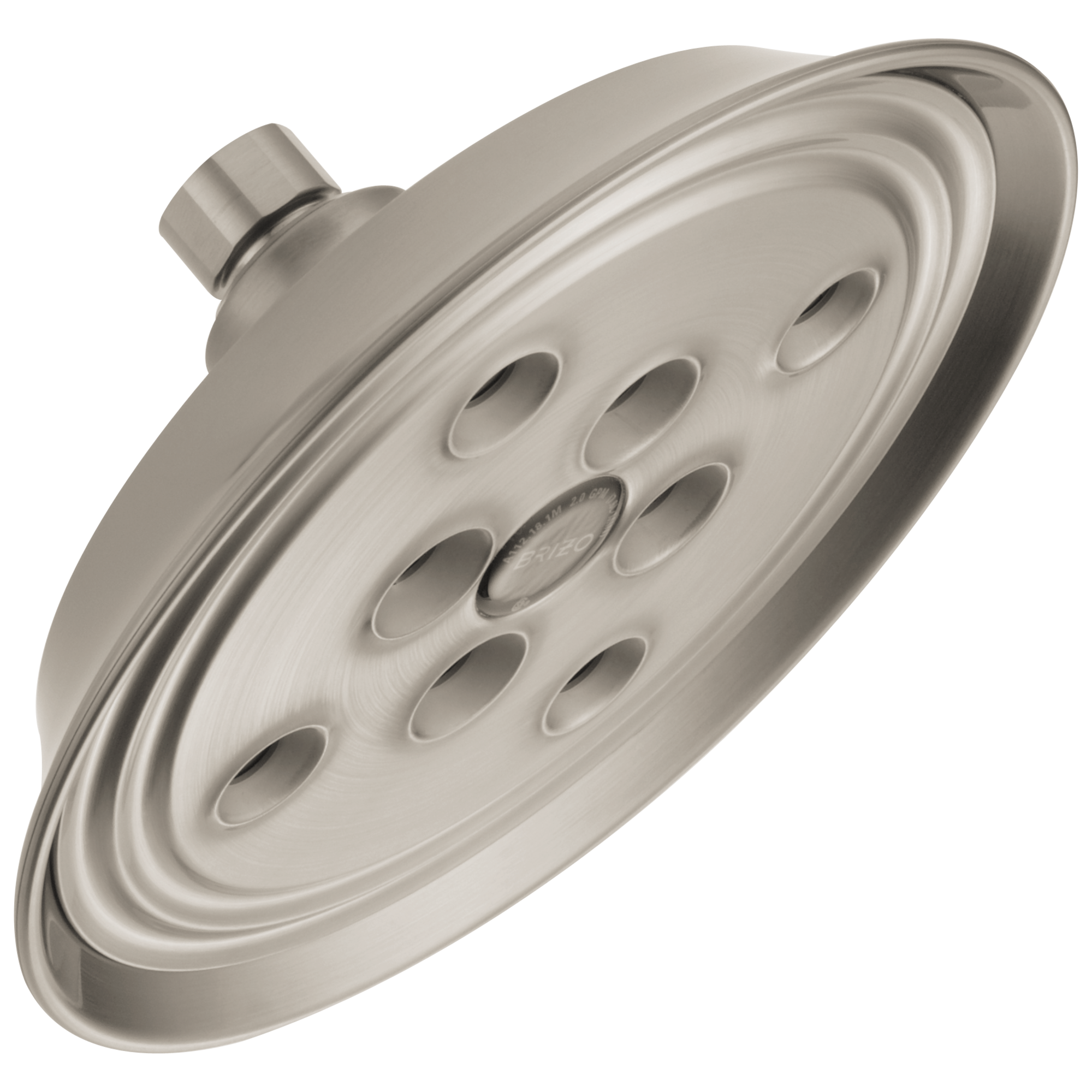 Brizo Universal Showering 7" Classic Round H2Okinetic Single Function Wall Mount Showerhead