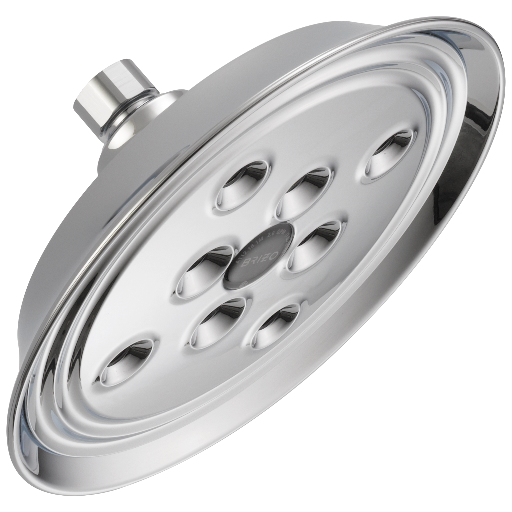 chrome showerhead