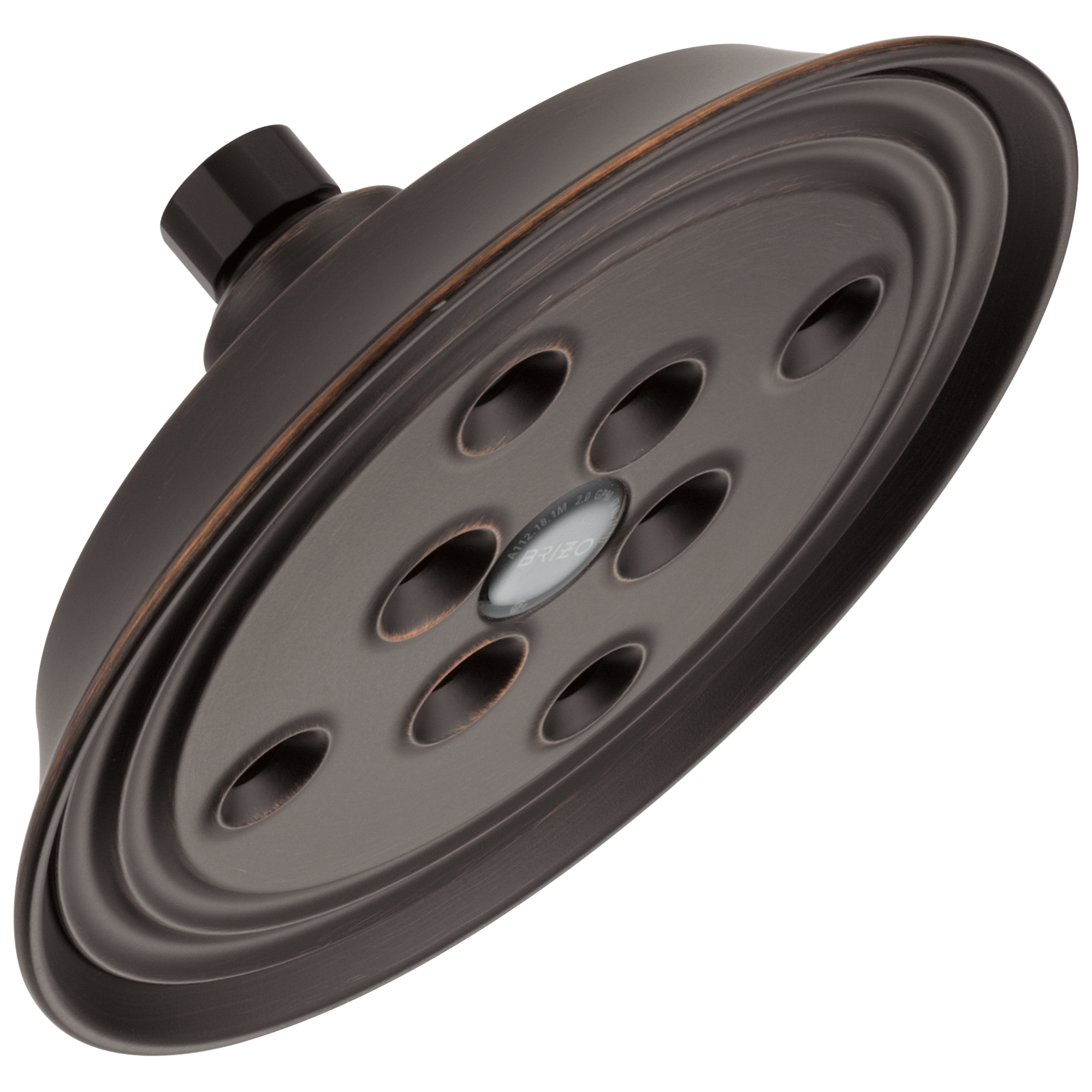 Brizo Universal Showering 7" Classic Round H2Okinetic Single Function Wall Mount Showerhead by Brizo
