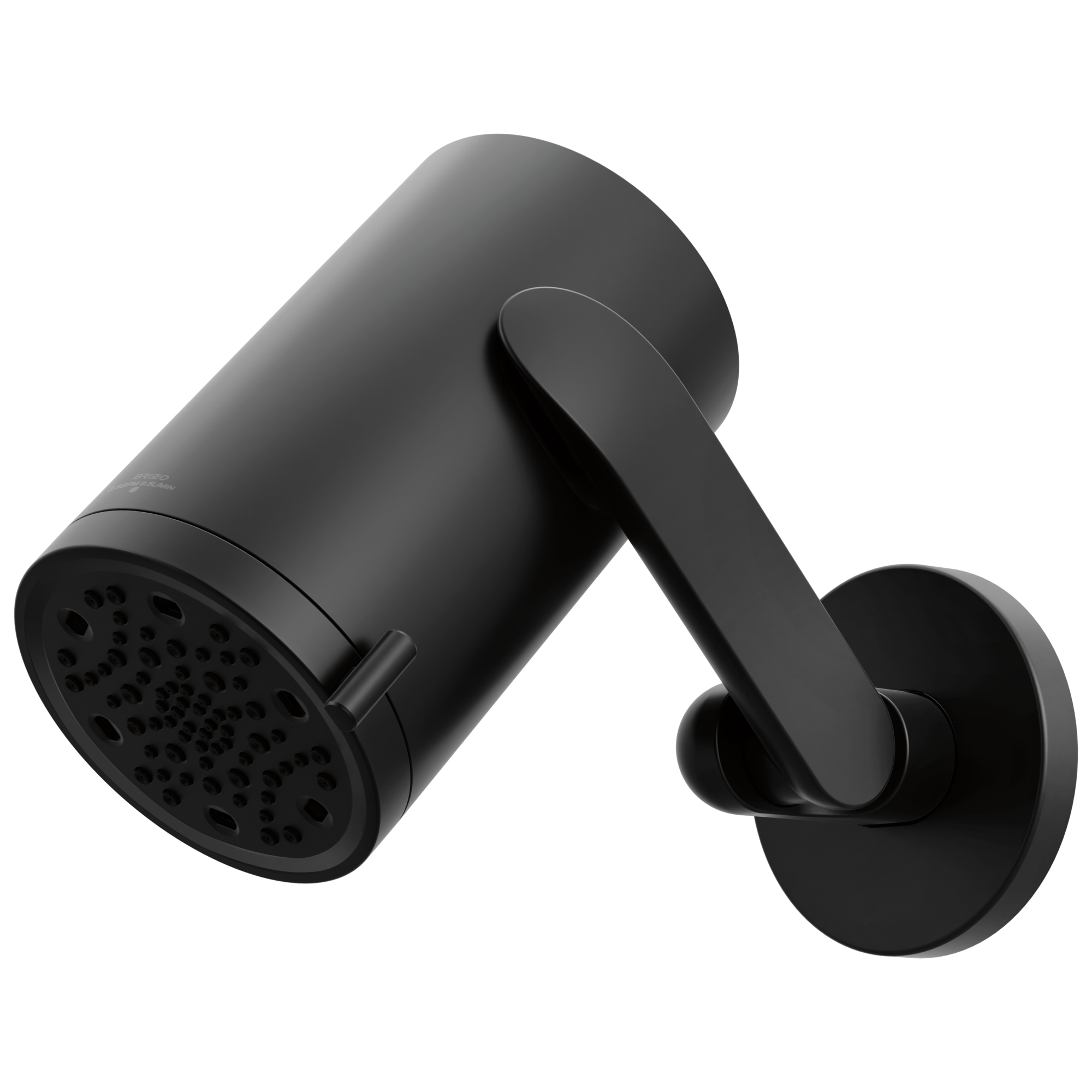 Brizo Roccesco Multi-Function Sconce Wall Mount Shower Head with Jointed Shower Arm and Flange - 2.5 GPM