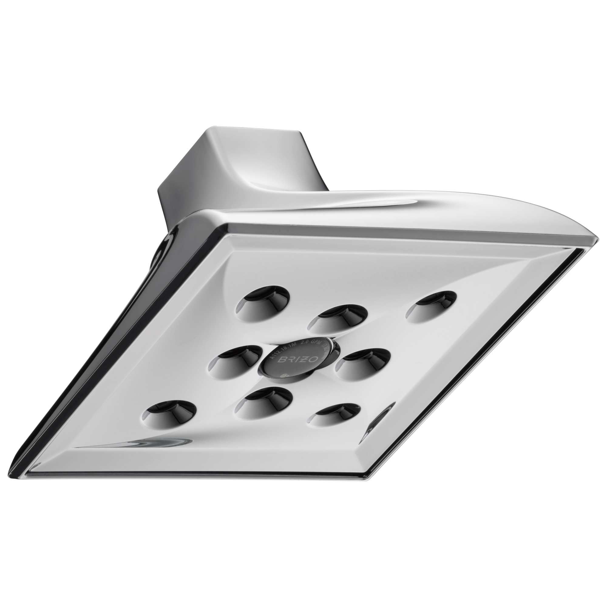 chrome showerhead