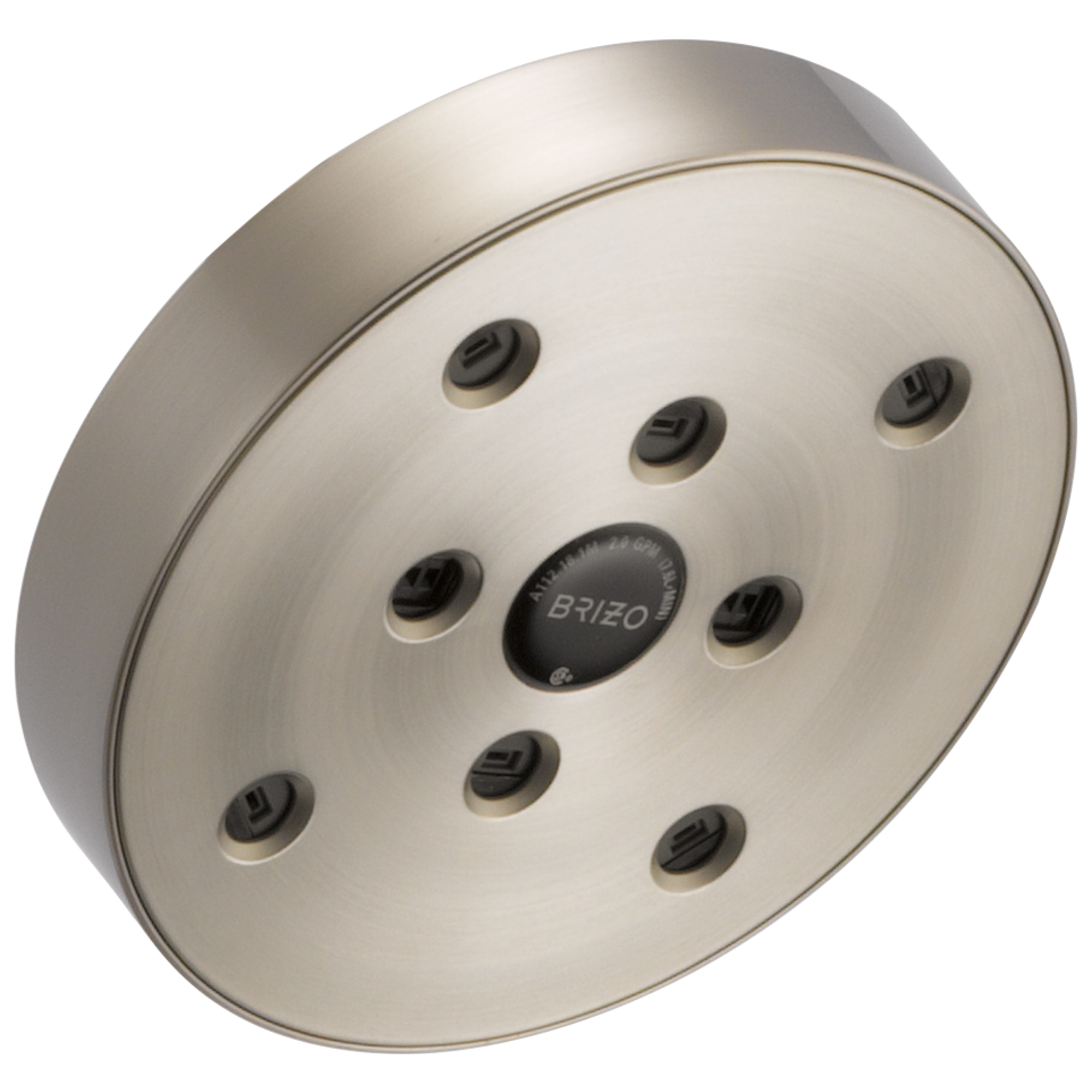 Brizo Universal Showering 5" Linear Round H2Okinetic Single Function Wall Mount Showerhead by Brizo
